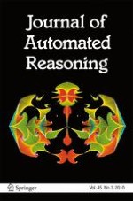 Journal of Automated Reasoning 3/2010