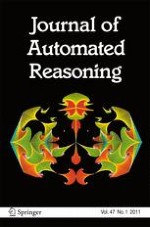 Journal of Automated Reasoning 1/2011