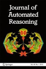 Journal of Automated Reasoning 1/2012