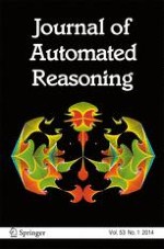 Journal of Automated Reasoning 1/2014