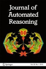 Journal of Automated Reasoning 1/2015