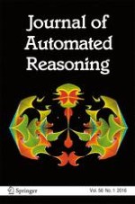 Journal of Automated Reasoning 1/2016