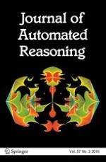 Journal of Automated Reasoning 3/2016