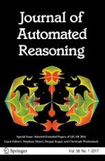 Journal of Automated Reasoning 1/2017