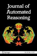 Journal of Automated Reasoning 4/2017