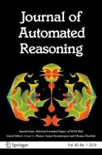 Journal of Automated Reasoning 1/2018