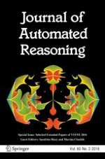 Journal of Automated Reasoning 3/2018