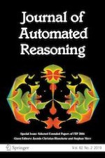 Journal of Automated Reasoning 2/2019