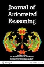 Journal of Automated Reasoning 4/2019