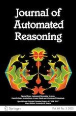 Journal of Automated Reasoning 3/2020