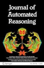 Journal of Automated Reasoning 7/2020