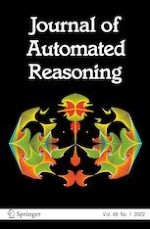 Journal of Automated Reasoning 1/2022