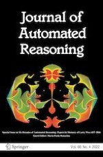 Journal of Automated Reasoning 4/2022