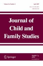 Journal of Child and Family Studies 2/2007