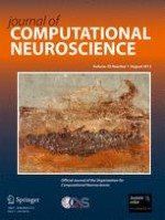 Journal of Computational Neuroscience 1/2013