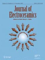 Journal of Electroceramics 2-3/2007