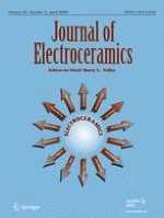 Journal of Electroceramics 2/2008