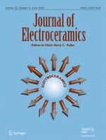 Journal of Electroceramics 4/2009