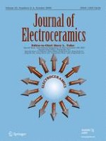 Journal of Electroceramics 2-4/2009