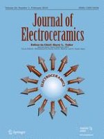 Journal of Electroceramics 1/2010