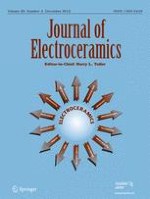 Journal of Electroceramics 4/2012