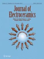 Journal of Electroceramics 3-4/2013