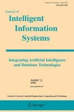 Journal of Intelligent Information Systems 3/2012