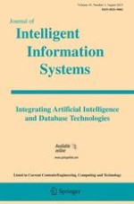 Journal of Intelligent Information Systems 1/2013