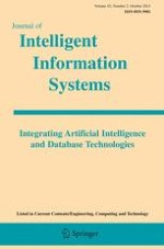 Journal of Intelligent Information Systems 2/2014