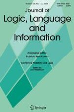 Journal of Logic, Language and Information 1-2/2006