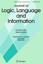 Journal of Logic, Language and Information 3/2011