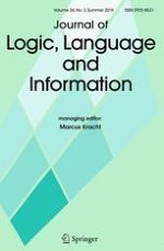 Journal of Logic, Language and Information 3/2015