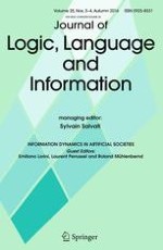 Journal of Logic, Language and Information 3-4/2016