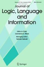 Journal of Logic, Language and Information 4/2018