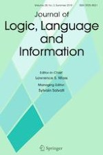 Journal of Logic, Language and Information 3/2019