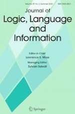 Journal of Logic, Language and Information 3/2020