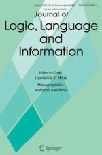 Journal of Logic, Language and Information 5/2023
