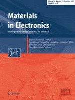 Journal of Materials Science: Materials in Electronics 11/2007