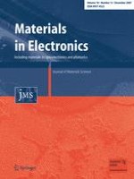 Journal of Materials Science: Materials in Electronics 12/2007