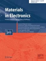 Journal of Materials Science: Materials in Electronics 7/2007