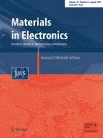 Journal of Materials Science: Materials in Electronics 8/2007