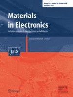 Journal of Materials Science: Materials in Electronics 10/2008