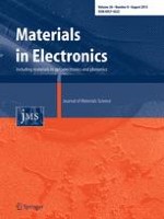 Journal of Materials Science: Materials in Electronics 8/2015