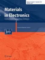 Journal of Materials Science: Materials in Electronics 9/2016