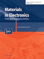 Journal of Materials Science: Materials in Electronics 22/2019