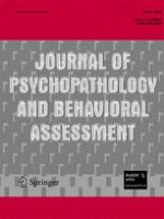 Journal of Psychopathology and Behavioral Assessment 1/2008