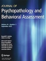 Journal of Psychopathology and Behavioral Assessment 3/2022