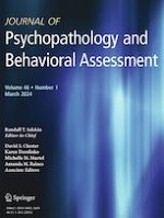 Journal of Psychopathology and Behavioral Assessment 1/2024