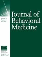 Journal of Behavioral Medicine 3/2006