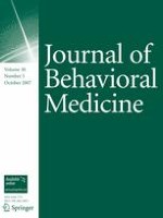 Journal of Behavioral Medicine 5/2007